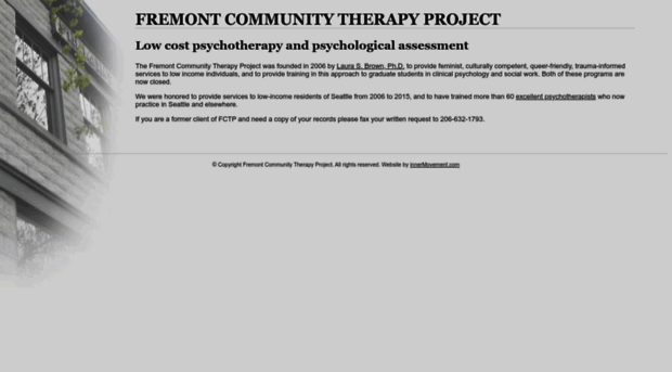 therapyproject.org