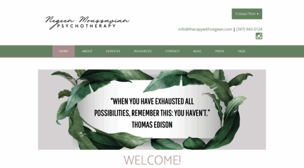 therapywithnegeen.com