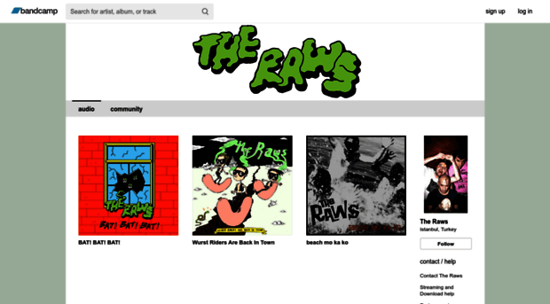 theraws.bandcamp.com