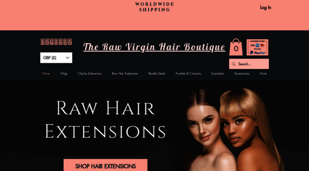 therawvirginhairboutique.com