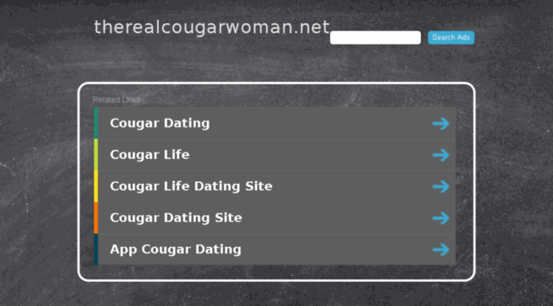 therealcougarwoman.com