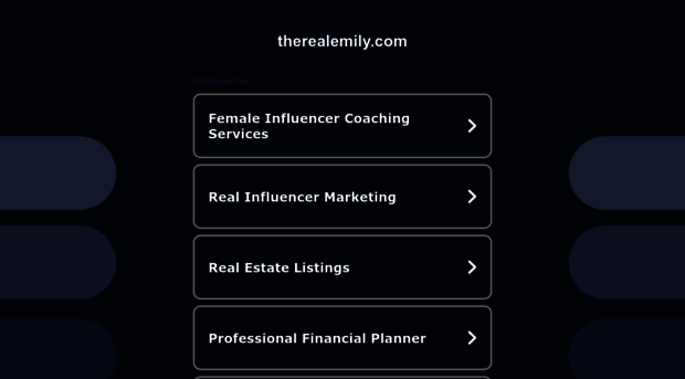 therealemily.com