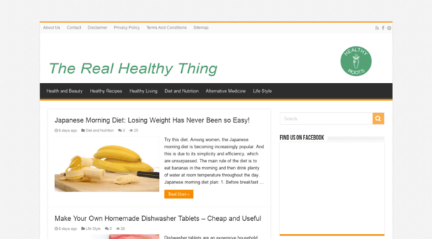 therealhealthything.com