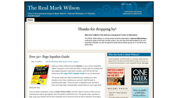 therealmarkwilson.com