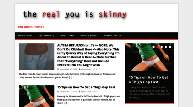 therealyouisskinny.com