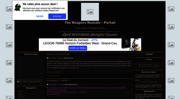 thereapers.forum-actif.net
