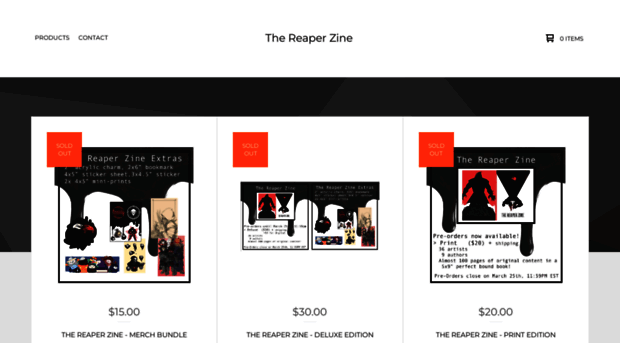 thereaperzine.bigcartel.com