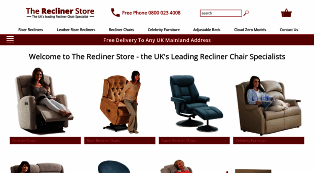 thereclinerstore.co.uk