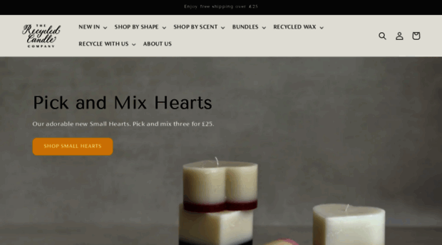 therecycledcandlecompany.co.uk