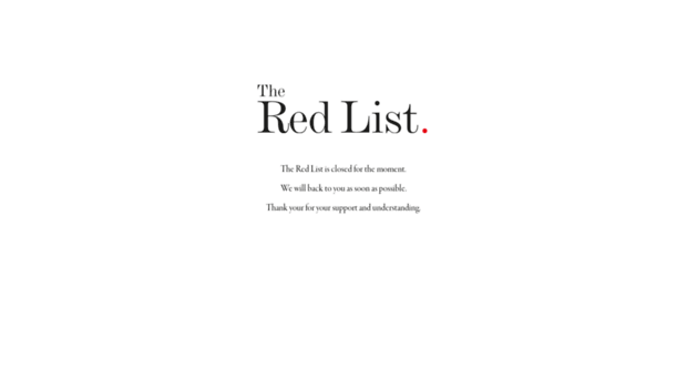 theredlist.com