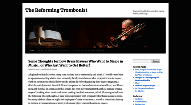 thereformingtrombonist.com