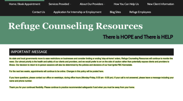 therefugecounseling.org