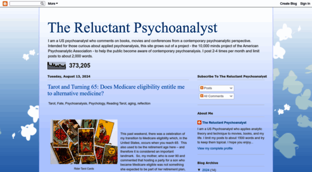 thereluctantpsychoanalyst.blogspot.com