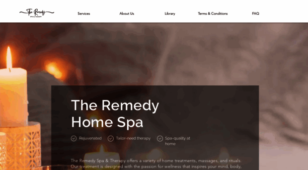 theremedyhomespa.com