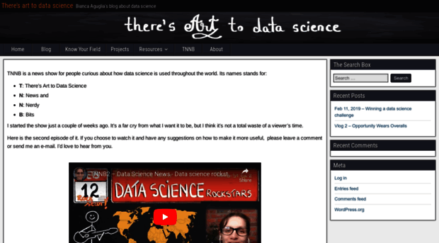 theresarttodatascience.com