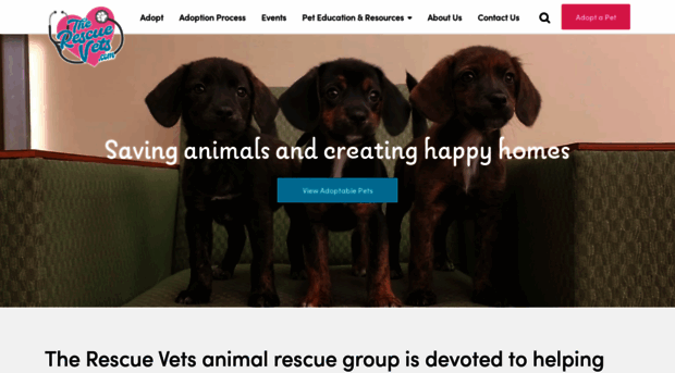 therescuevets.com