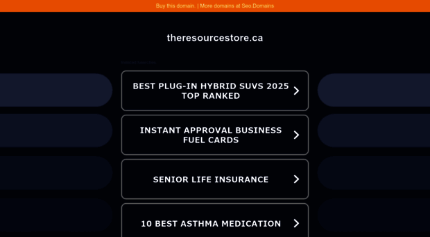 theresourcestore.ca