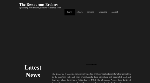 therestaurantbrokers.com