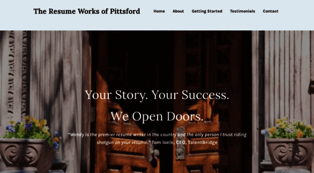 theresumeworksofpittsford.com