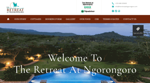 theretreatatngorongoro.com