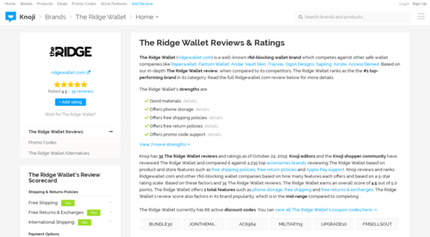 theridgewallet.knoji.com