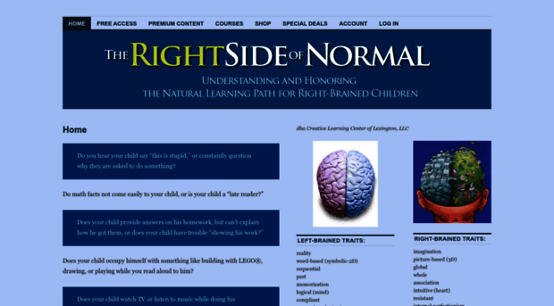 therightsideofnormal.com