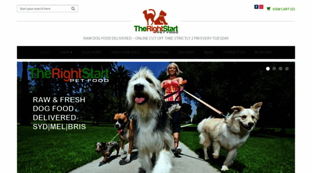 therightstartpetfood.com