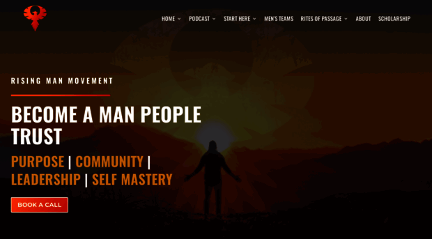 therisingmanpodcast.com