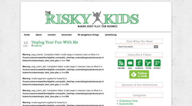 theriskykids.com