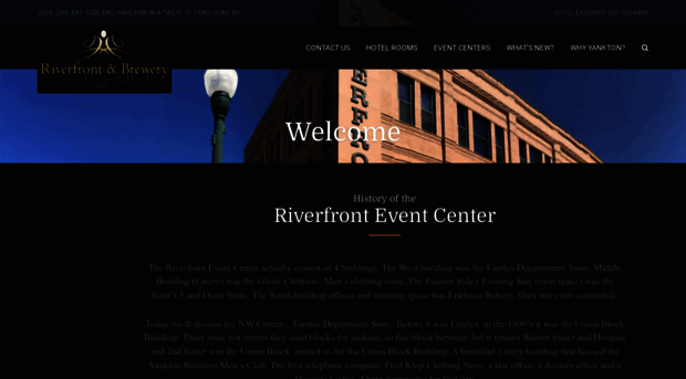 theriverfronteventcenter.com