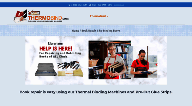 thermalbookrepair.com