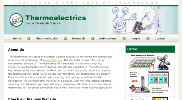 thermoelectrics.caltech.edu