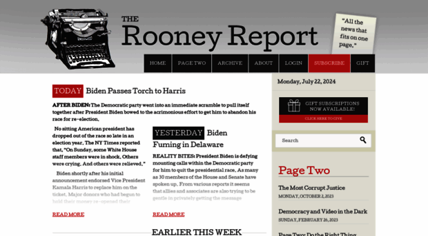 therooneyreport.com