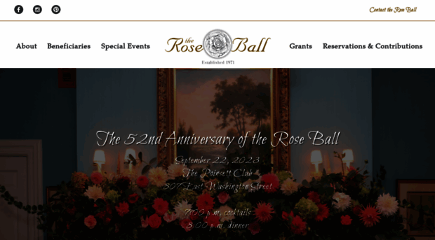 theroseball.org