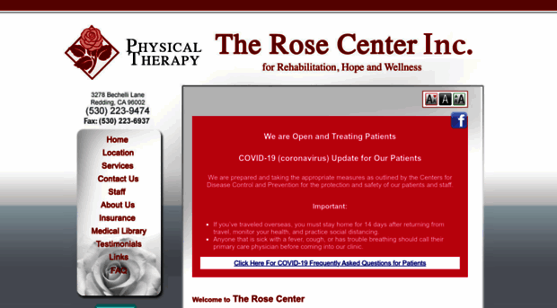 therosecenter.com