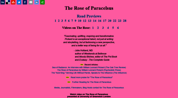 theroseofparacelsus.com