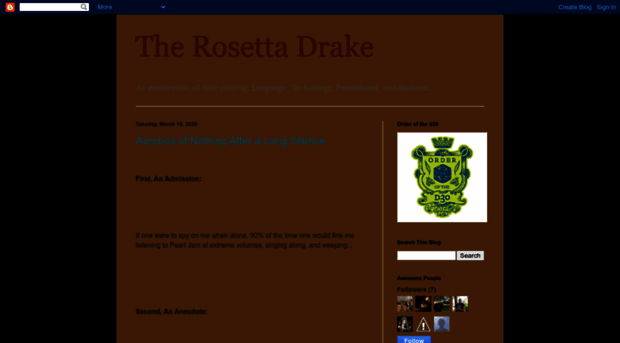 therosettadrake.blogspot.com