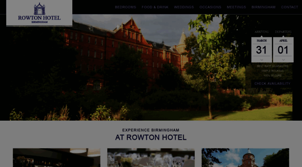 therowtonhotel.com