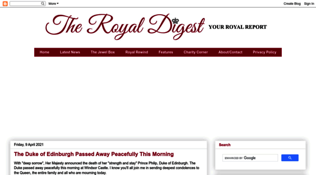 theroyaldigest.blogspot.ie