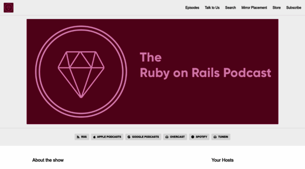 therubyonrailspodcast.com