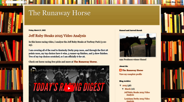 therunawayhorse.blogspot.com