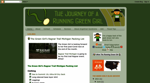 therunninggreengirl.com