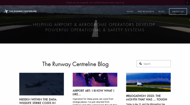 therunwaycentreline.com