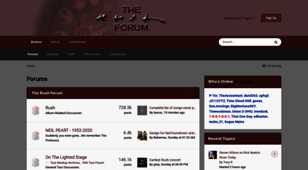 therushforum.com