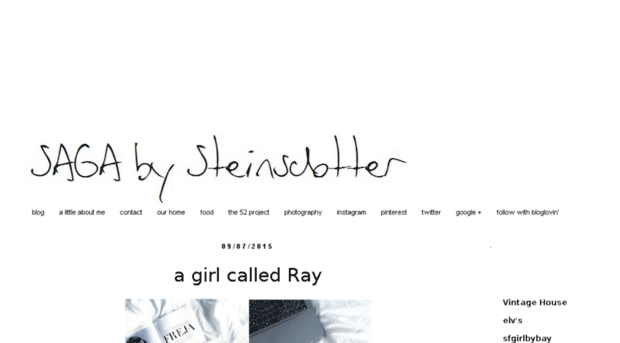 thesagabysteinsdotter.blogspot.no