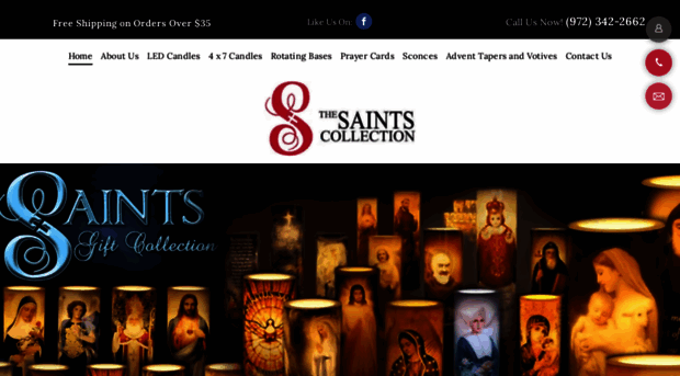 thesaintsgiftcollection.com