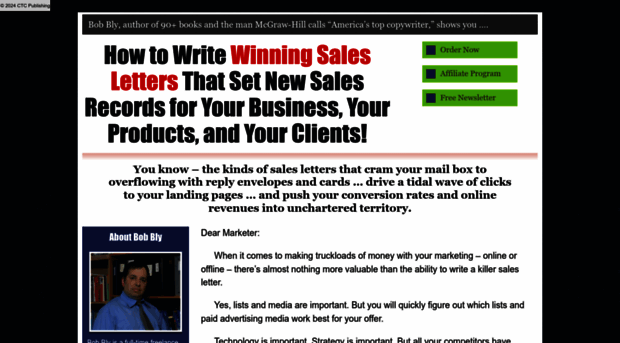 thesalesletter.com