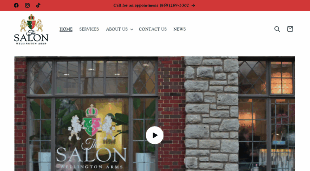 thesalonatwellingtonarms.com