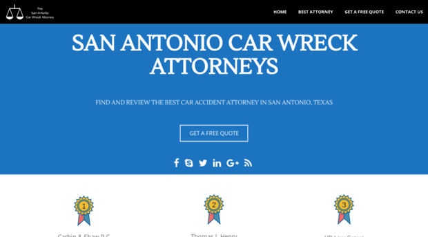 thesanantoniocarwreckattorney.com