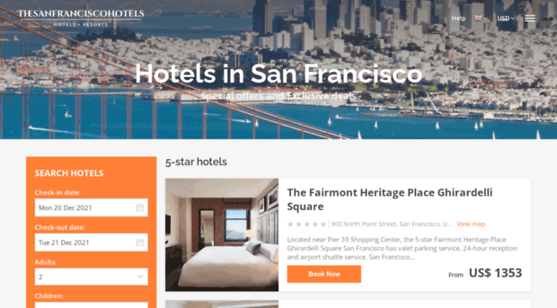 thesanfranciscohotels.com